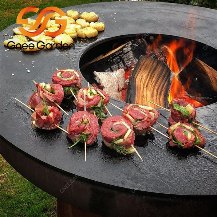 corten steel Cooking Grilling Barbecue（3）