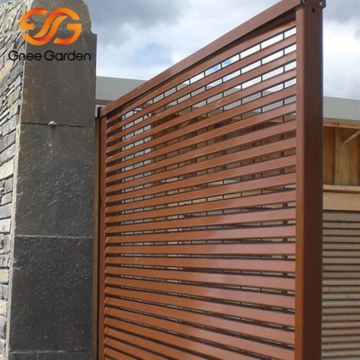 Corten Steel Garden Outdoor Doors