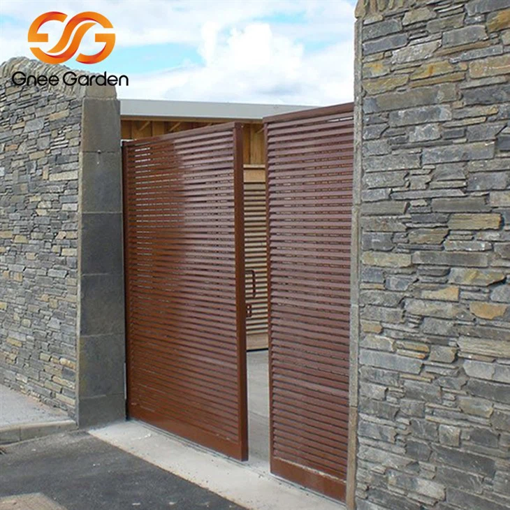 Corten stål udendørsdøre