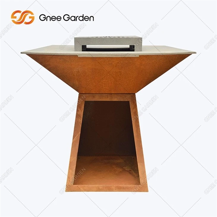 corten steel Rustic Bbq Grills（1）