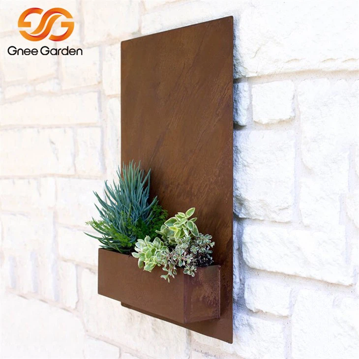 Corten Stål Væg Art Dekor