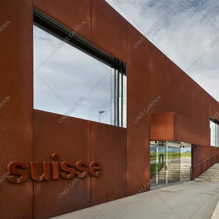 Screen Laser Cut Metal Facade Curtain Wall Cladding For Buildings