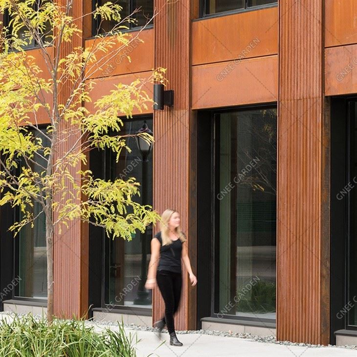 Screen Laser Cut Metal Facade Curtain Wall Cladding For Buildings