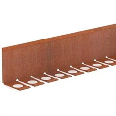 Billig Rust Metal Corten Stål Havekant