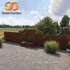 Corten Stål Stor Dam Fountain