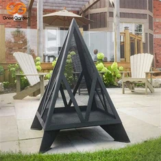 Pejs Trekant Have Pejs Corten Stål