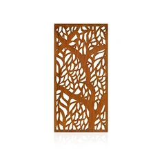 Laserskåret metalhegn privatlivspaneler til udendørs have