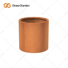 Corten Stål Udendørs Stålpotter Rustne Have Corten Potter Ingen Vedligeholdelse Corten Plantekasse
